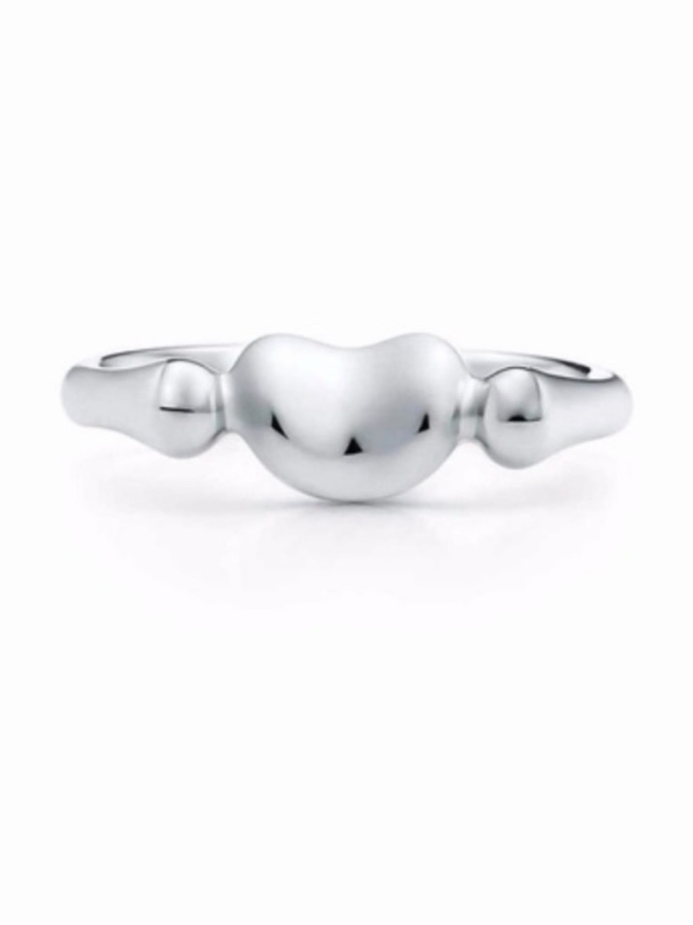 Tiffany & Co. Elsa Peretti Bean Ring in 925 Sterling Silver Size 6